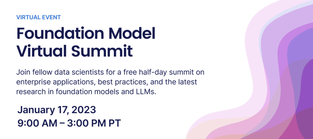 Snorkel AI to host Foundation Model Virtual Summit, registration now open