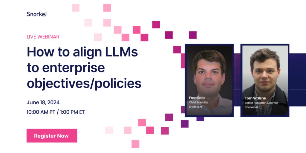How to align LLMs to enterprise objectives/policies