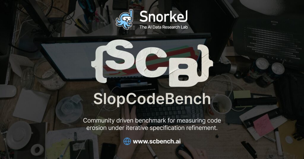 SlopCodeBench: Measuring Code Erosion as Agents Iterate