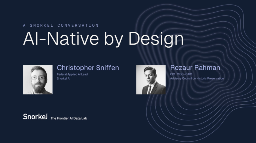 Building AI-native systems for federal infrastructure with Rezaur Rahman
